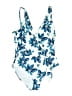 Niptuck Swim Blue Sleeveless Top Size 6 - photo 1
