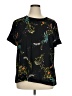Worthington Black Short Sleeve Blouse Size XL - photo 1