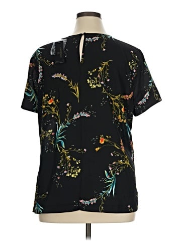 Worthington Short Sleeve Blouse (view 2)