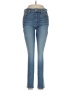 7 For All Mankind Stripes Blue Jeans Size 28 waist - photo 1