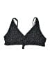 No Boundaries Polka Dots Black Swimsuit Top Size L - photo 1