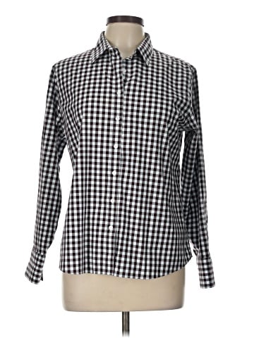 Lands' End Long Sleeve Button-Down Shirt (view 1)