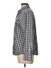 Lands' End 100% Cotton Checkered-gingham Brown Long Sleeve Button-Down Shirt Size 12 (petite) - photo 5