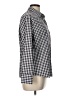 Lands' End 100% Cotton Checkered-gingham Brown Long Sleeve Button-Down Shirt Size 12 (petite) - photo 4
