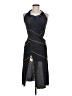 Beyond Vintage Tweed Blue Black Cocktail Dress Size M (estimated) - photo 1