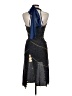 Beyond Vintage Tweed Blue Black Cocktail Dress Size M (estimated) - photo 2
