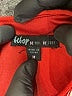 Bebop Stripes Red Casual Dress Size M - photo 7