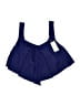 Summer Mae Blue Purple Swimsuit Top Size S - photo 1