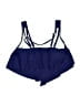 Summer Mae Blue Purple Swimsuit Top Size S - photo 2