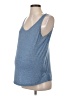 Gap - Maternity Blue Sleeveless Top Size Sm Maternity - photo 1