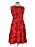 Lands' End Red Cocktail Dress Size 10 - photo 1