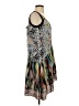 BCBGeneration 100% Polyester Paisley Brown Casual Dress Size XS - photo 4