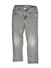 Zara Chevron-herringbone Silver Jeans Size 4 - 5 - photo 1