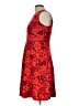 Lands' End Red Cocktail Dress Size 10 - photo 5