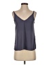 Topshop 100% Polyester Gray Sleeveless Blouse Size 2 - photo 1