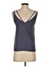 Topshop 100% Polyester Gray Sleeveless Blouse Size 2 - photo 2