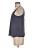 Topshop 100% Polyester Gray Sleeveless Blouse Size 2 - photo 5