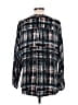 Parker 100% Silk Blue 3/4 Sleeve Silk Top Size M - photo 2