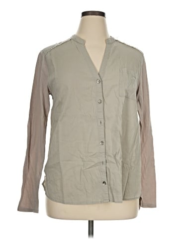 Splendid Long Sleeve Button-Down Shirt (view 1)