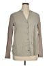 Splendid Color Block Gray Long Sleeve Button-Down Shirt Size XL - photo 1