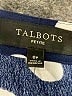 Talbots 100% Viscose Polka Dots Blue Casual Skirt Size 8 Petite - photo 4