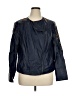 G by Giuliana Rancic 100% Rayon Graphic Blue Jacket Size 1X - photo 1