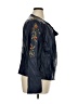 G by Giuliana Rancic 100% Rayon Graphic Blue Jacket Size 1X - photo 4