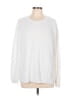 525 America 100% Cotton White Pullover Sweater Size M - photo 1