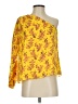 Ulla Johnson 100% Polyester Yellow 3/4 Sleeve Blouse Size 0 - photo 1