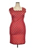 Unbranded Polka Dots Red Cocktail Dress Size XXL - photo 1