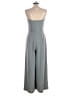 Club Monaco Solid Gray Blue Jumpsuit Size 10 - photo 2