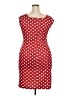 Unbranded Polka Dots Red Cocktail Dress Size XXL - photo 2