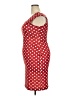 Unbranded Polka Dots Red Cocktail Dress Size XXL - photo 5