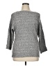New York & Company 100% Acrylic Tweed Gray Pullover Sweater Size XL - photo 1