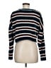 Volcom Stripes Teal Pullover Sweater Size 8 - photo 2
