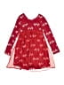 Hanna Andersson Red Dress Size 6 - 7 - photo 2