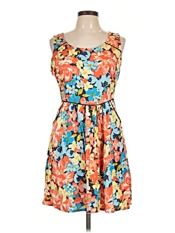 Pink Rose Casual Dress (view 1)