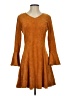 Aryeh 100% Polyester Brown Casual Dress Size S - photo 1