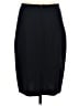 Theory Solid Black Formal Skirt Size 6 - photo 2
