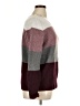 Christopher & Banks Color Block Burgundy Pullover Sweater Size XL - photo 4