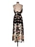 Forever 21 Floral Black Cocktail Dress Size L - photo 2