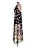 Forever 21 Floral Black Cocktail Dress Size L - photo 5