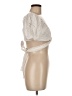 Luxxel Ivory Short Sleeve Blouse Size M - photo 4