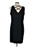 Amanda Smith Solid Black Cocktail Dress Size 12 - photo 2