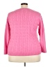 Talbots Outlet Pink Pullover Sweater Size 3X - photo 2