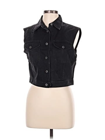 Lizsport Denim Vest (view 1)