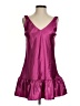 Hemline 100% Polyester Purple Cocktail Dress Size XS - photo 1