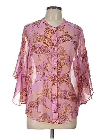 CAbi 3/4 Sleeve Blouse (view 1)