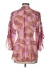 CAbi 100% Polyester Animal Print Pink 3/4 Sleeve Blouse Size L - photo 2