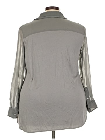 Coldwater Creek Long Sleeve Silk Top (view 2)